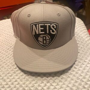 Men's Adidas Brooklyn Nets Fitted‎ Hat 7 1/2